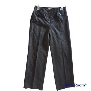 LOFT by Ann Taylor Brown Tweed Dress Pants size 2